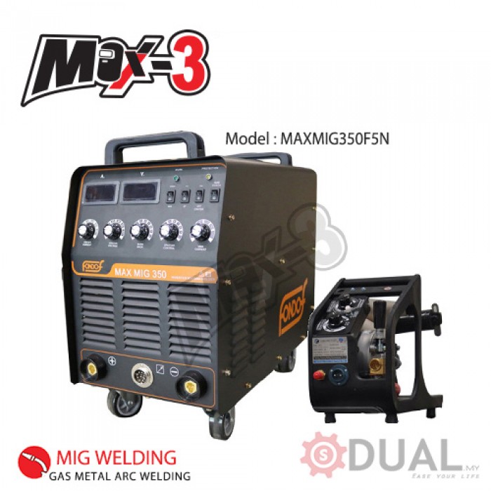 MAX-3 350A MIG WELDING MACHINE MAXMIG350F5N