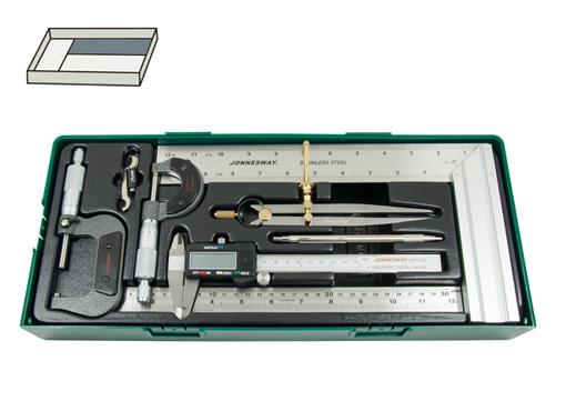 7PC. PRECISION MEASURING TOOL KIT MTC101SP