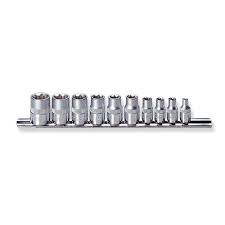 Jonnesway 1/4" & 3/8" DR. STAR SOCKET SET 10 PCS S06H310S