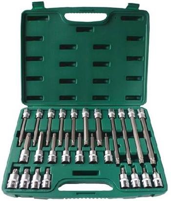 Jonnesway 1/2" DR.SPLINE SOCKET BITS SET 26 PCS S64H4126S