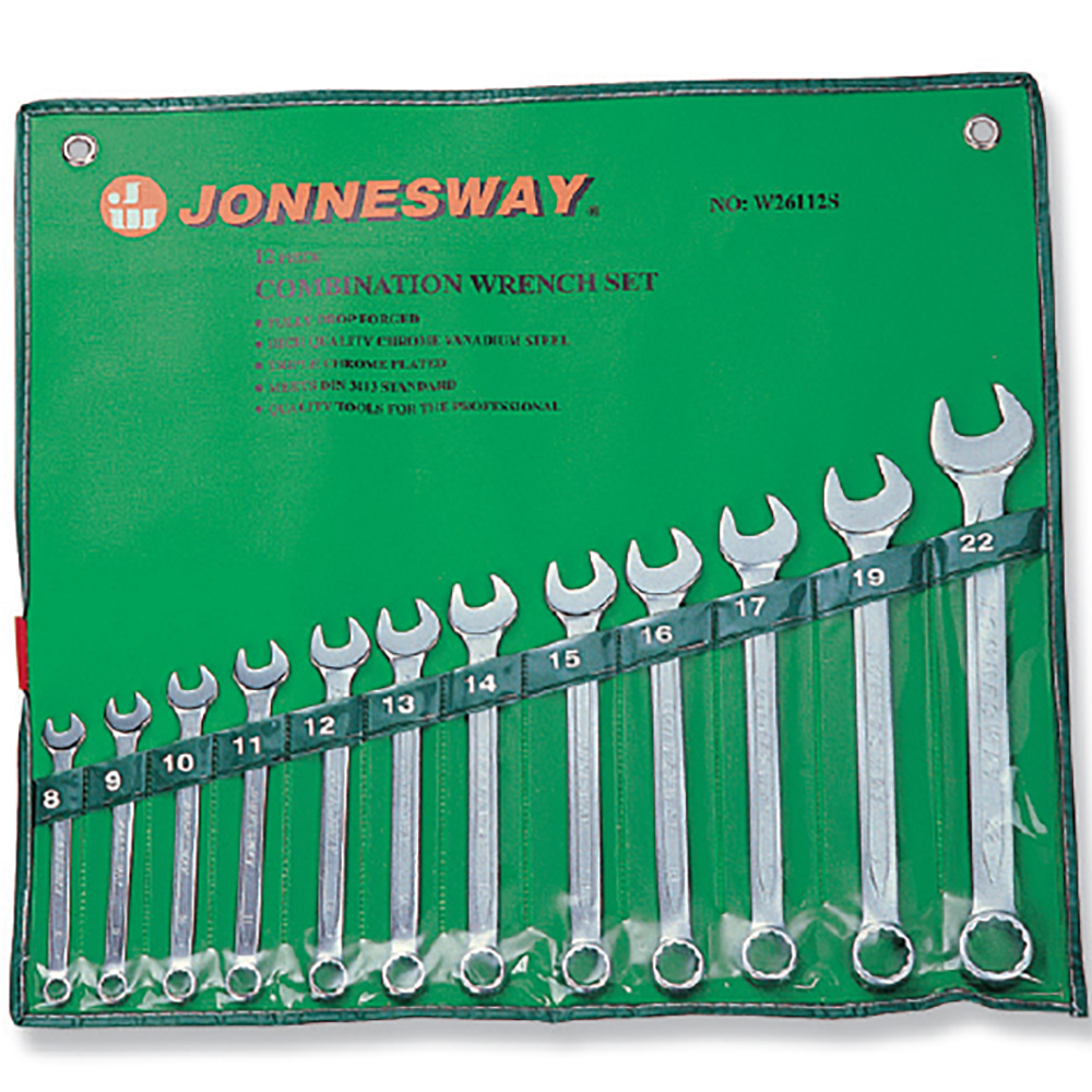 Jonnesway 14Pcs Combination Wrench Set ( MM ) W26114S
