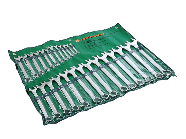 Jonnesway 26Pcs Combination Wrench Set ( MM ) W26126S