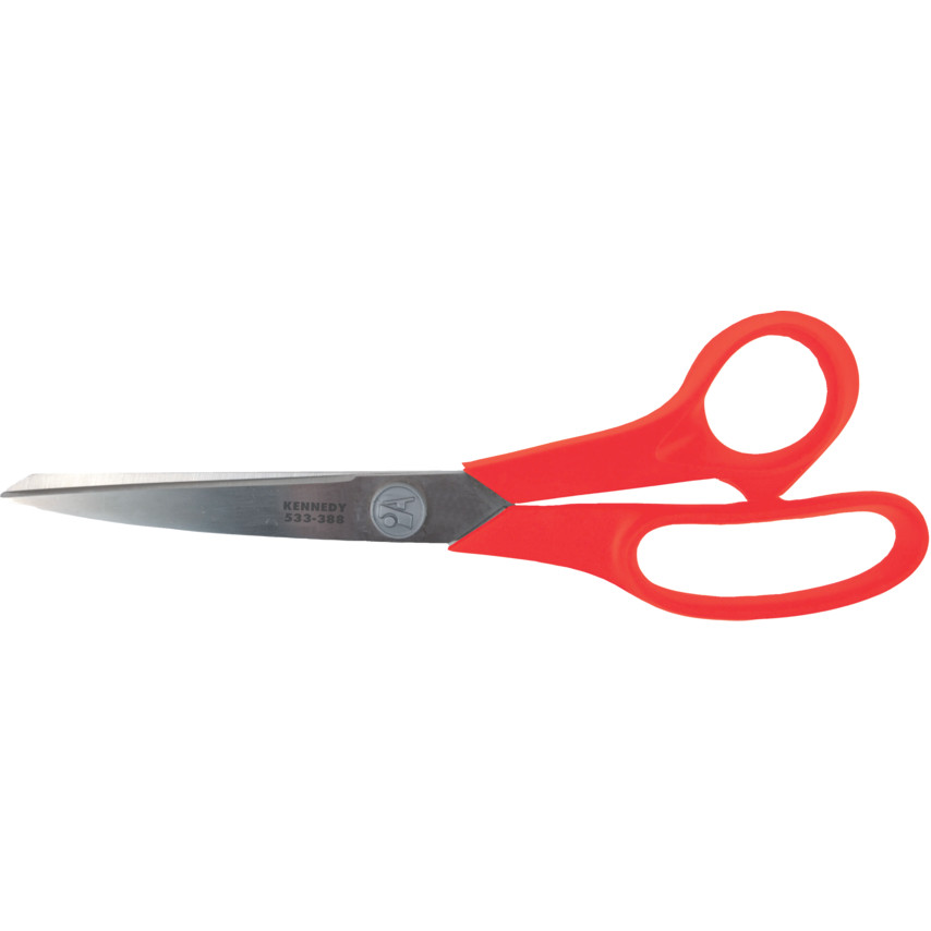 8" PLASTIC HANDLE HEAVY DUTY SCISSORS KEN5333880K