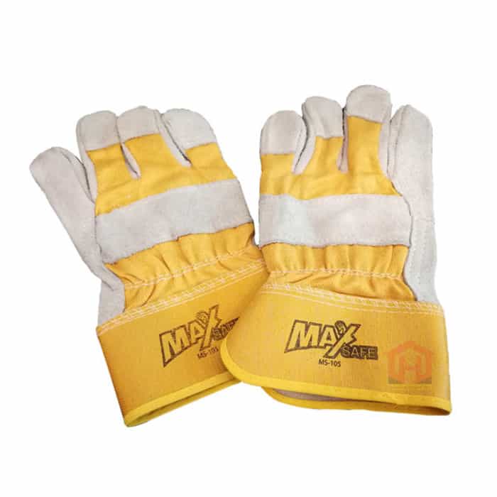 MAX-3 10.5" MAX-SAFE WELDING LEATHER HAND GLOVE MS-105 (DOZEN)