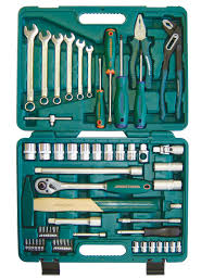 Jonnesway S04H52460S 60 Pcs Professional Hand Tool Kit Set 1/4"