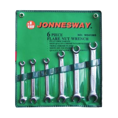 Jonnesway W24106S 6Pcs Flare Nut Wrench Set ( mm)