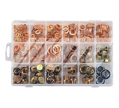 JTC2019 ASSORTMENT OF COPPER GASKETS & SCREWS