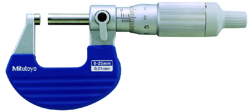 Mitutoyo 102-701 Vernier Outside Micrometer 0-25mm Ratchet Thim