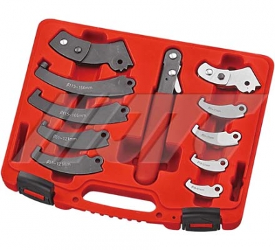 JTC-4455 ADJUSTABLE PIN & HOOK SPANNER SET