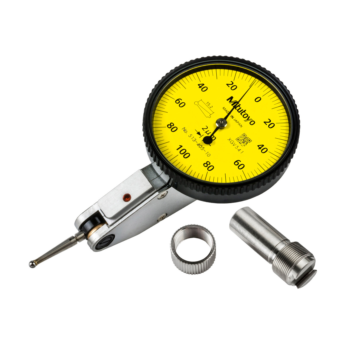 Mitutoyo 513-405-10E Dial Test Indicator Basic Set Standard0.2mm - Click Image to Close