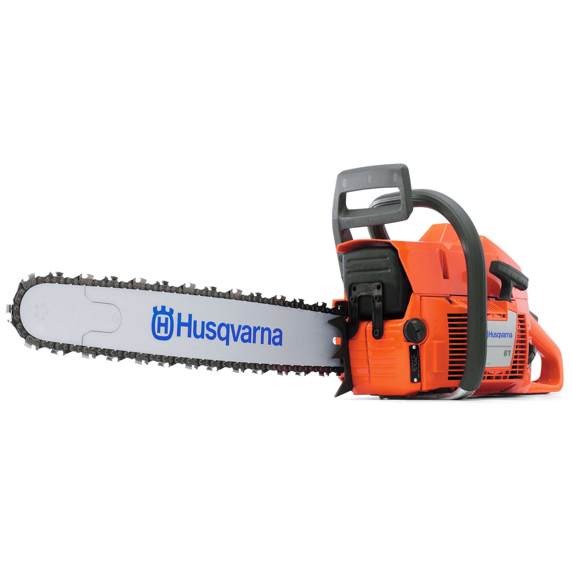 Husqvarna 61: Petrol Chainsaw 20", 61.5cc, 3.9HP, 6.1kg