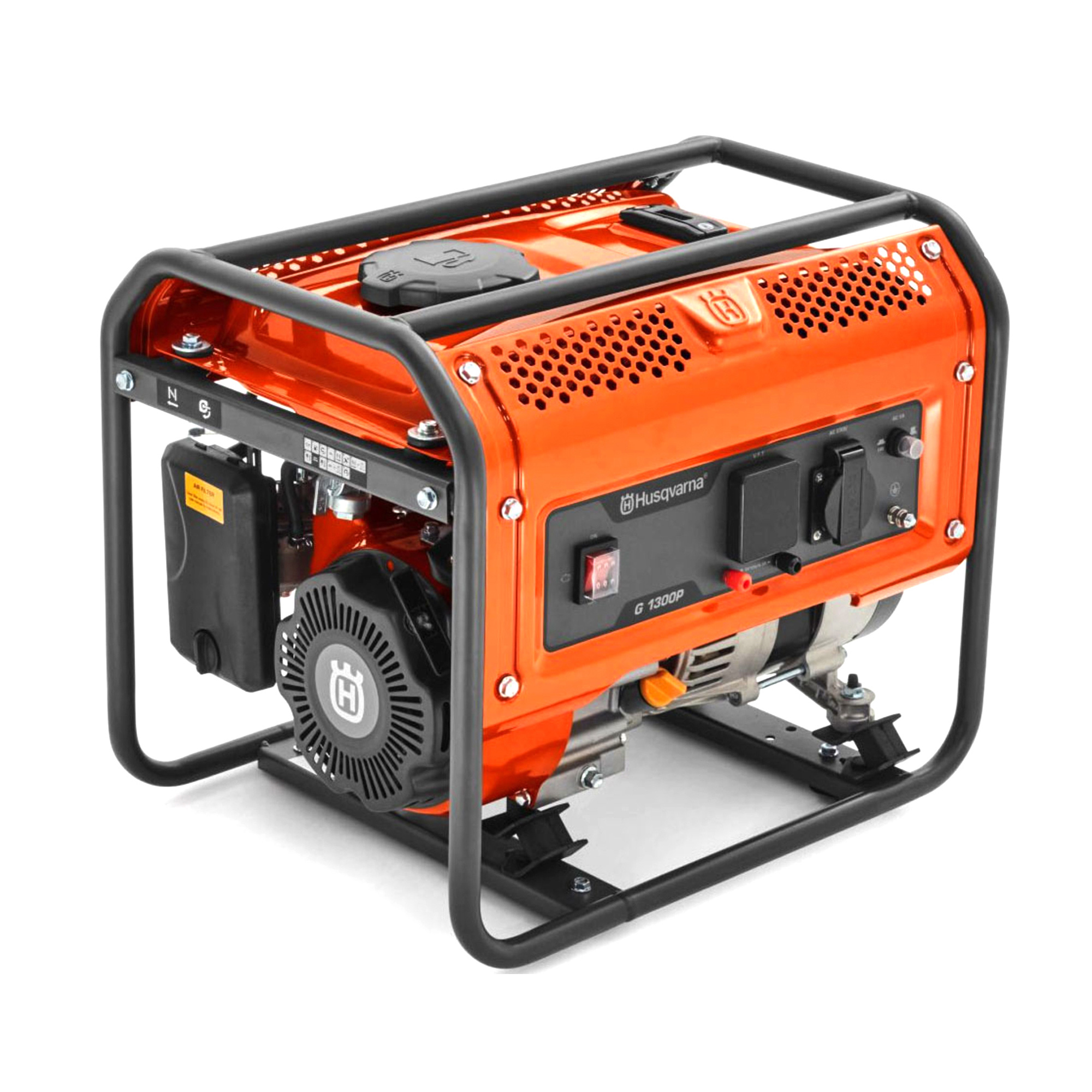 Husqvarna G1300P: Petrol Generator, 1000W, 6L Fuel Tank, 28kg