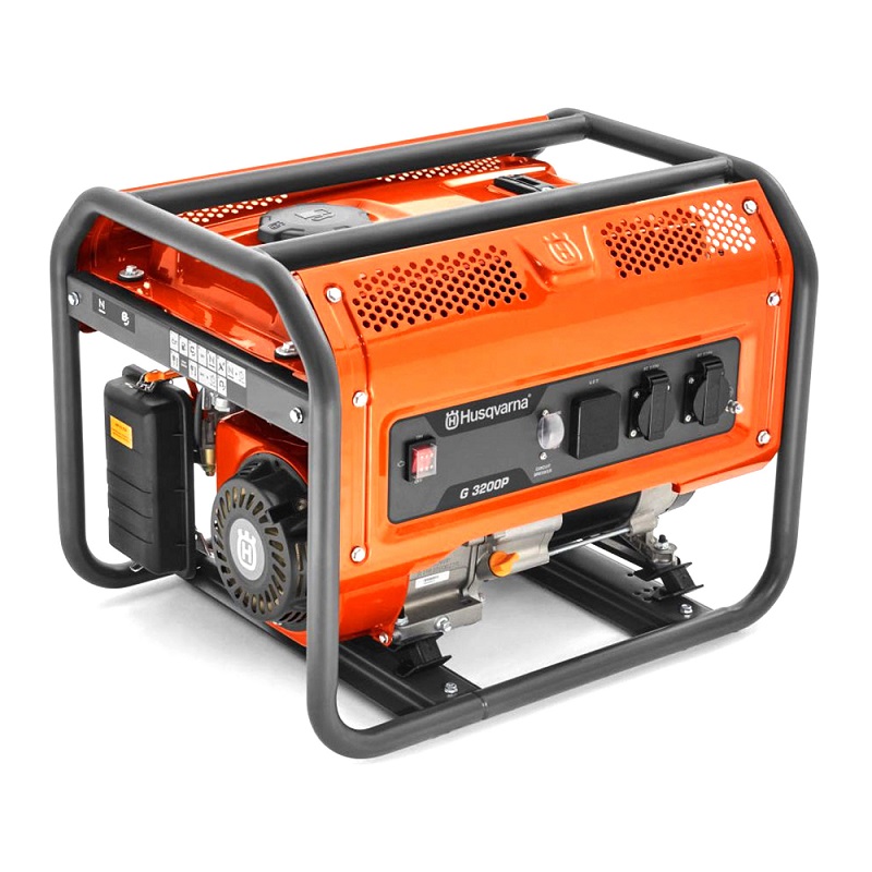 Husqvarna G3200P: Petrol Generator, 3000W, 15L Fuel Tank, 49kg