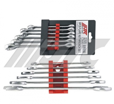 JTC-51034 4PC FLARE NUT WRENCH SET (EUROPE TYPE)