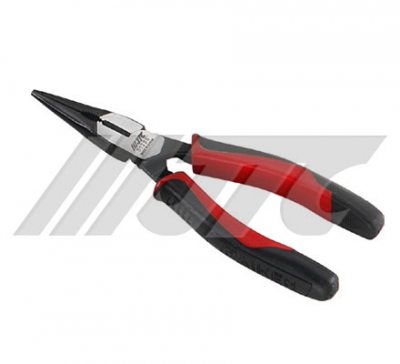 JTC-51286 UK TYPE TWIN-COLOR LONG NOSE PLIERS - 6"