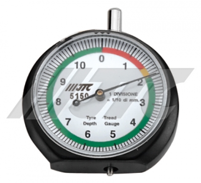 JTC-5150 TIRE GAUGE (ROUND)