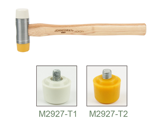 HICKORY INTERCHANGEABLE-TIP MALLETS (SOFT FACES HAMMERS) M2927