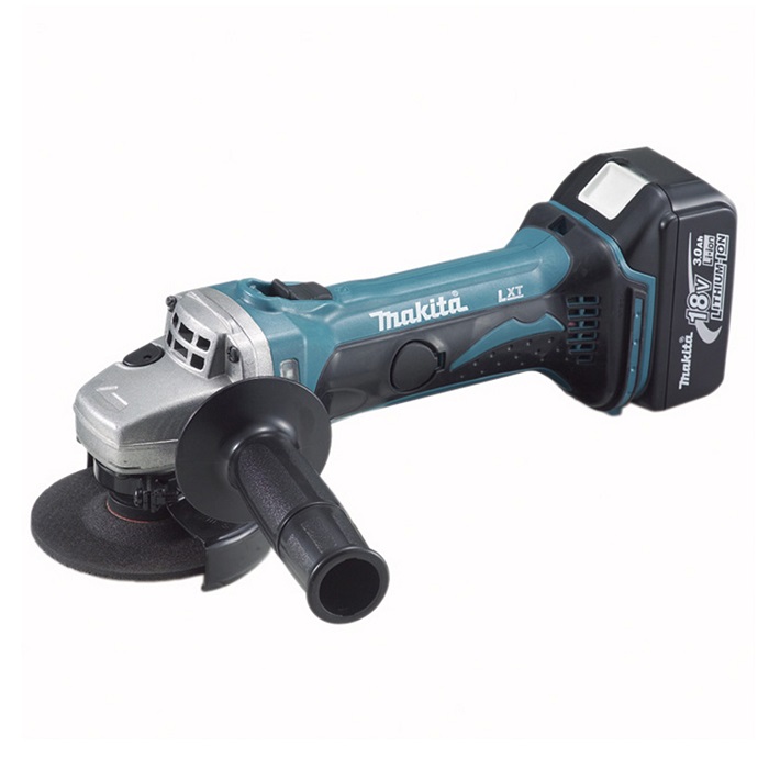 Makita DGA402RFE: Cordless Angle Grinder, 4"(100mm), 18V