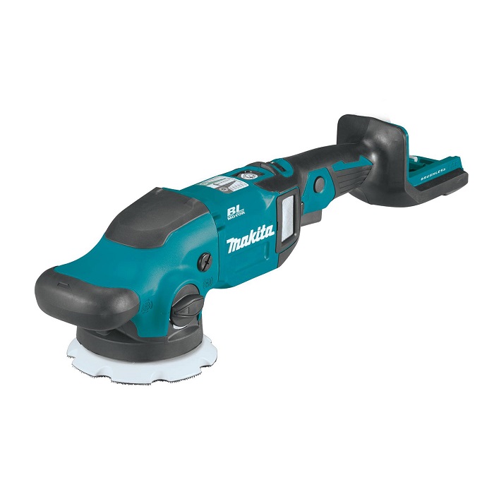 Makita DPO500Z: Cordless Polisher, 18V, Pad Size 125mm, 6800opm