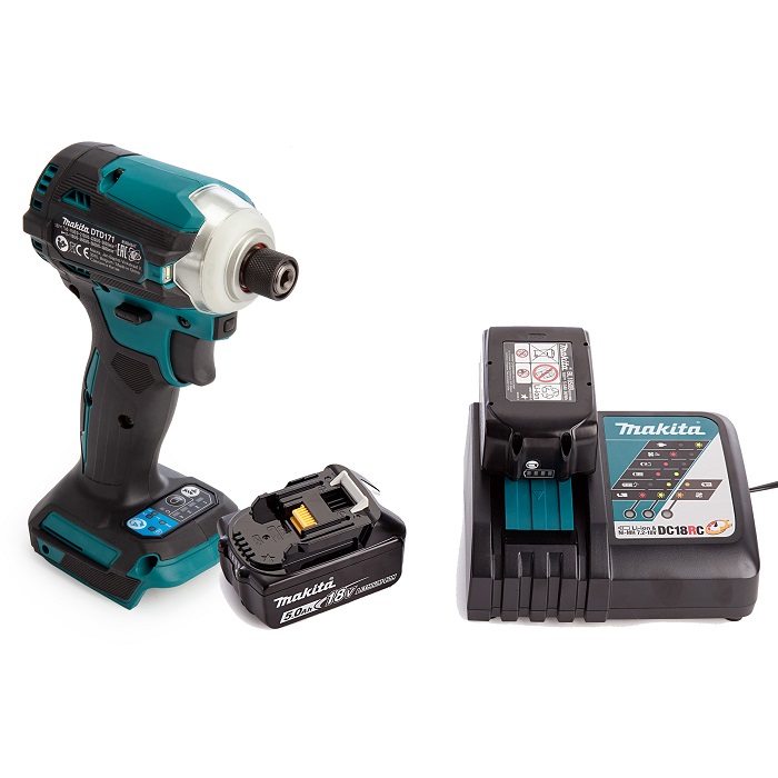 Makita DTD171RTJ: Cordless Impact Driver