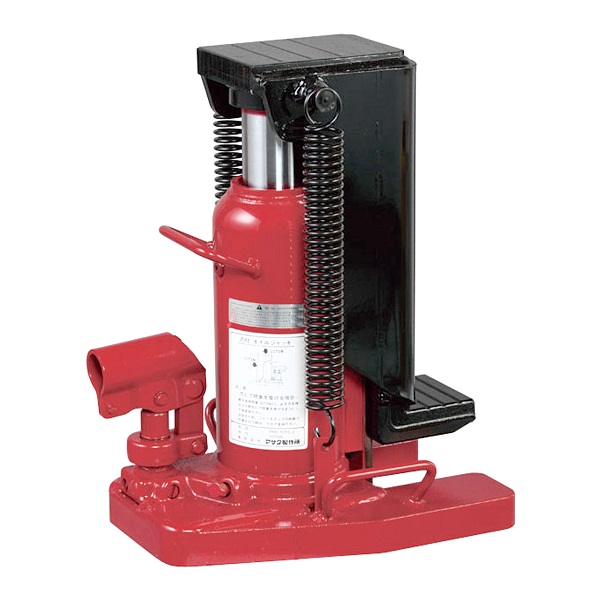 Masada MHC2RS2: Hydraulic Bottle Toe Jack, Toe: 2Ton, Head: 5Ton