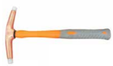 Temo 650g Safety Nylon Tipped Hammer - Al-Br