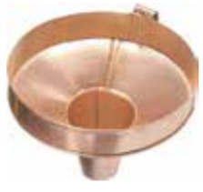 160 x 130mm Safety Funnel - Be-Cu