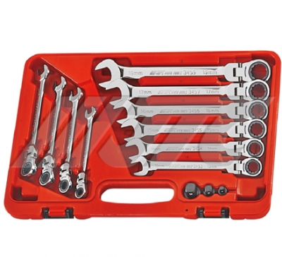 JTC-5520 FLEXIBLE COMBINATION GEAR WRENCH SET