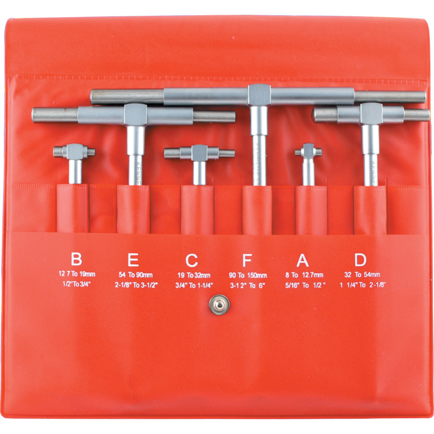 TELESCOPIC GAUGE SET (6-PCE)