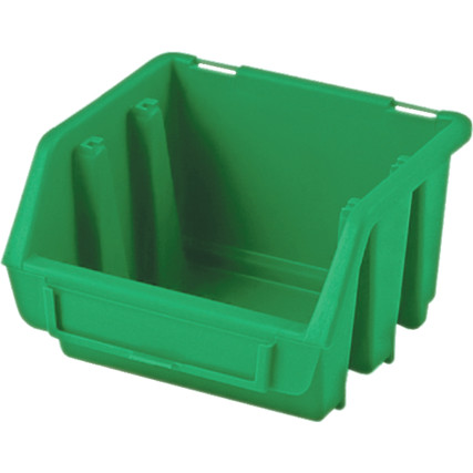 MTL1 HD PLASTIC STORAGE BIN GREEN