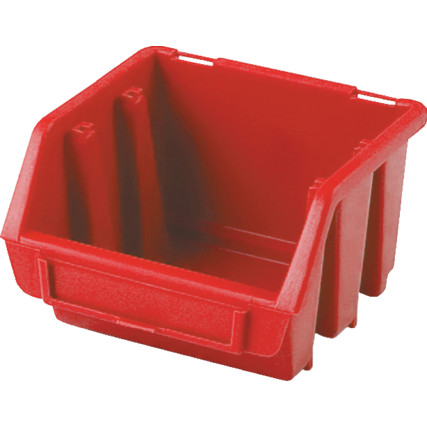 MTL2 HD PLASTIC STORAGE BIN RED