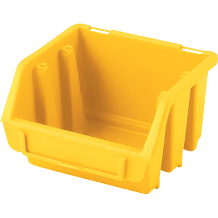 MTL1 HD PLASTIC STORAGE BIN YELLOW