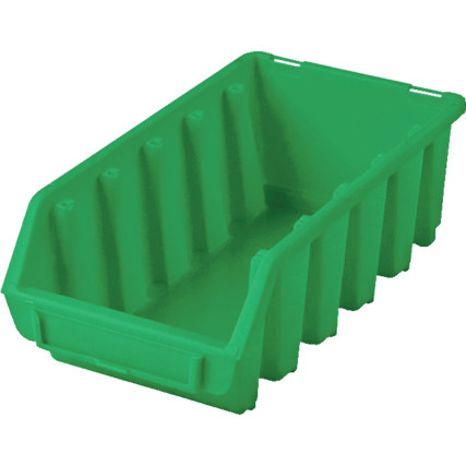 MTL2A HD PLASTIC STORAGE BIN GREEN