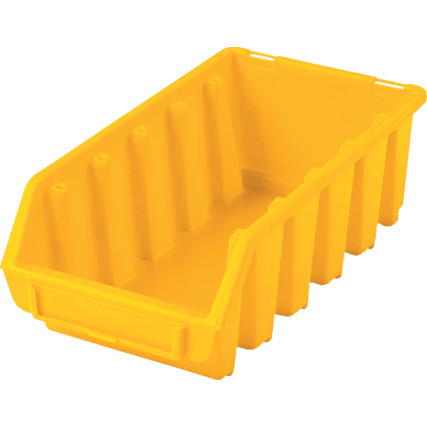 MTL2A HD PLASTIC STORAGE BIN YELLOW