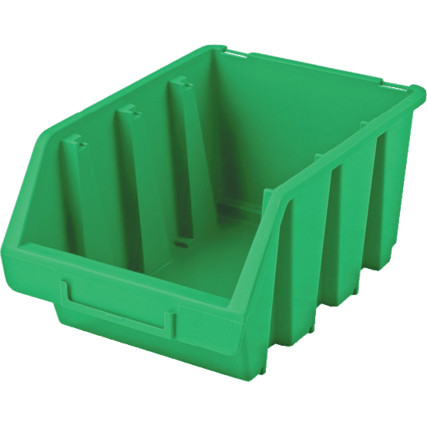 MTL3 HD PLASTIC STORAGE BIN GREEN