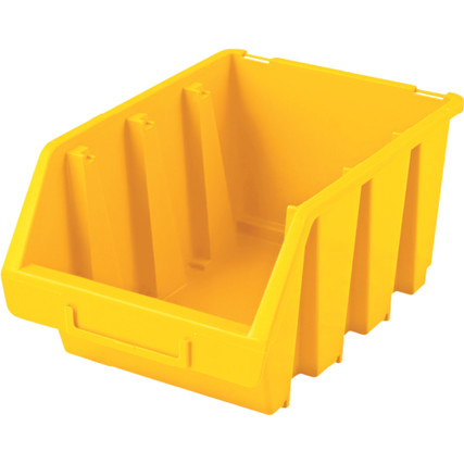 MTL3 HD PLASTIC STORAGE BIN YELLOW