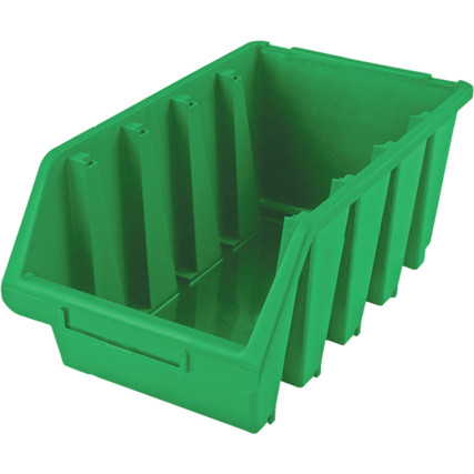 MTL4 HD PLASTIC STORAGE BIN GREEN