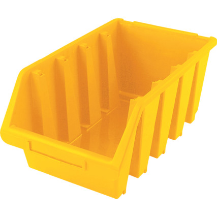 MTL4 HD PLASTIC STORAGE BIN YELLOW