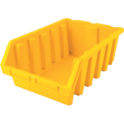 MTL5 HD PLASTIC STORAGE BIN YELLOW