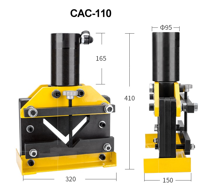 Hydraulic Angle Steel Cutter 110mm