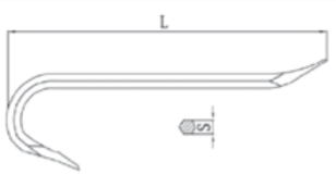 460*16mm Safety Hexagonal Pry Bar - Al-Br