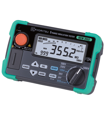 KYORITSU KE 3552 Insulation / Continuity Testers