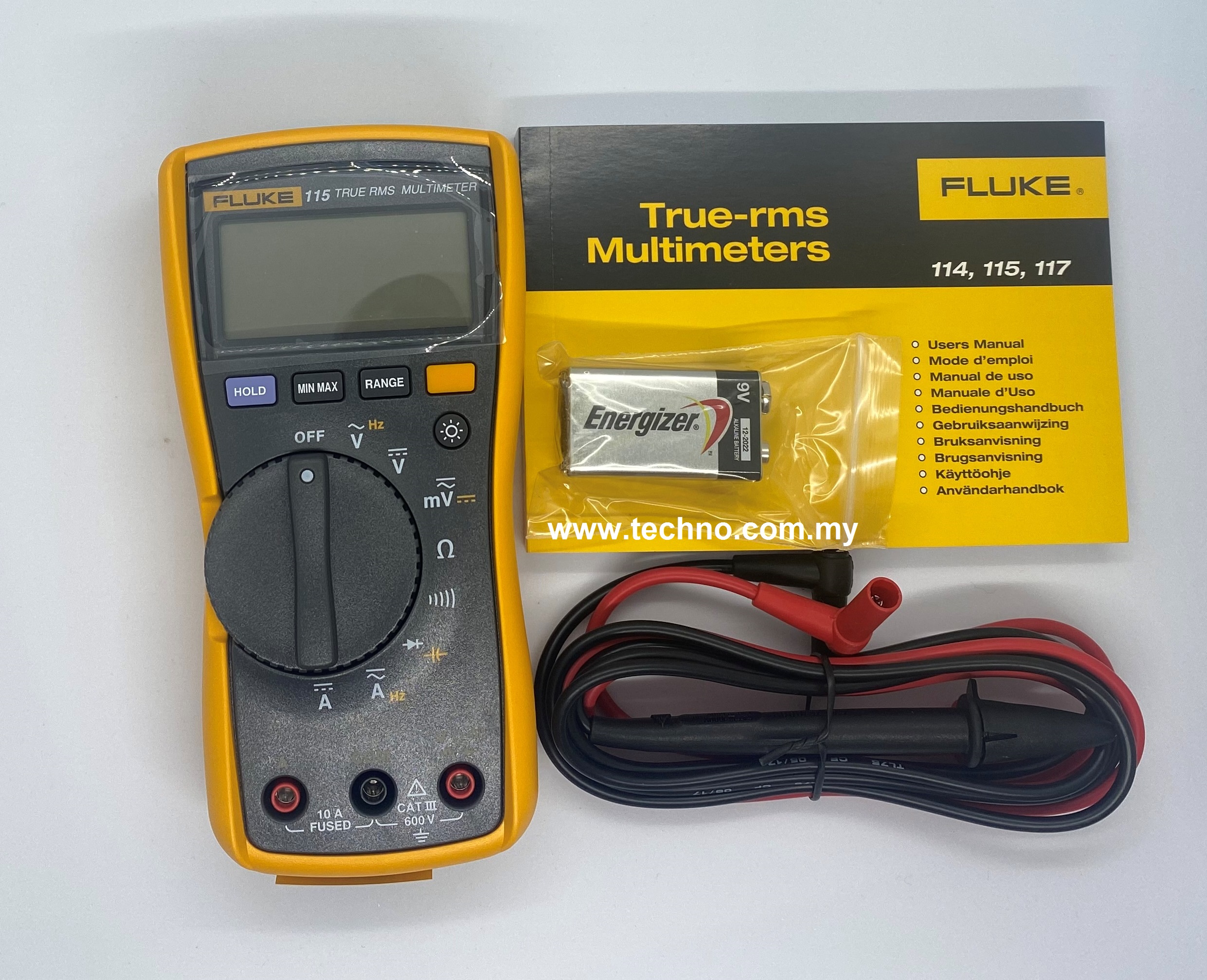 FLUKE 115 Electrician?? Multimeter With Non-Contact Voltage