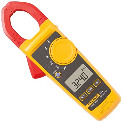 FLUKE-324 - METER, CLAMP, TRMS, W/TEMP, AC, 400A