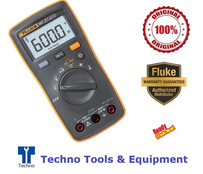 Fluke 107 Palm-sized Digital Multimeter