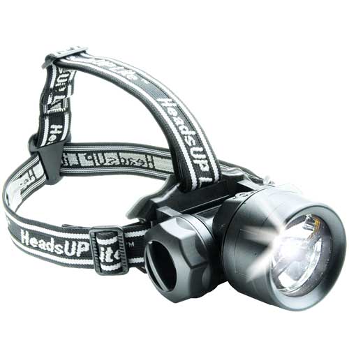 PELICAN 2680-030-110 HeadsUp Lite Recoil LED Headlamp