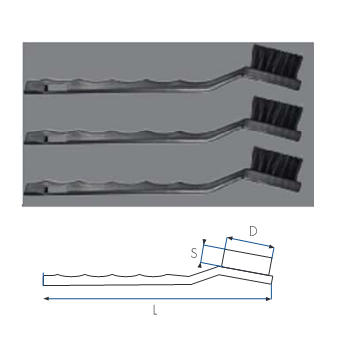 REMAX 3PCS NYLON MINI BRUSHES SET