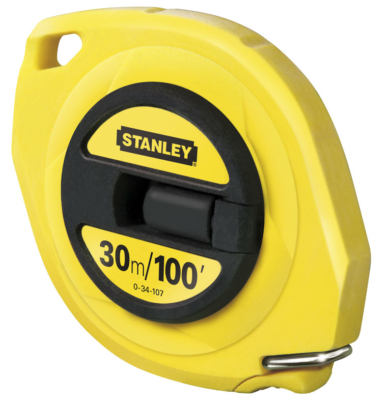 STANLEY 34-107N STEEL LONG TAPE RULE 30m/100' x 3/8"