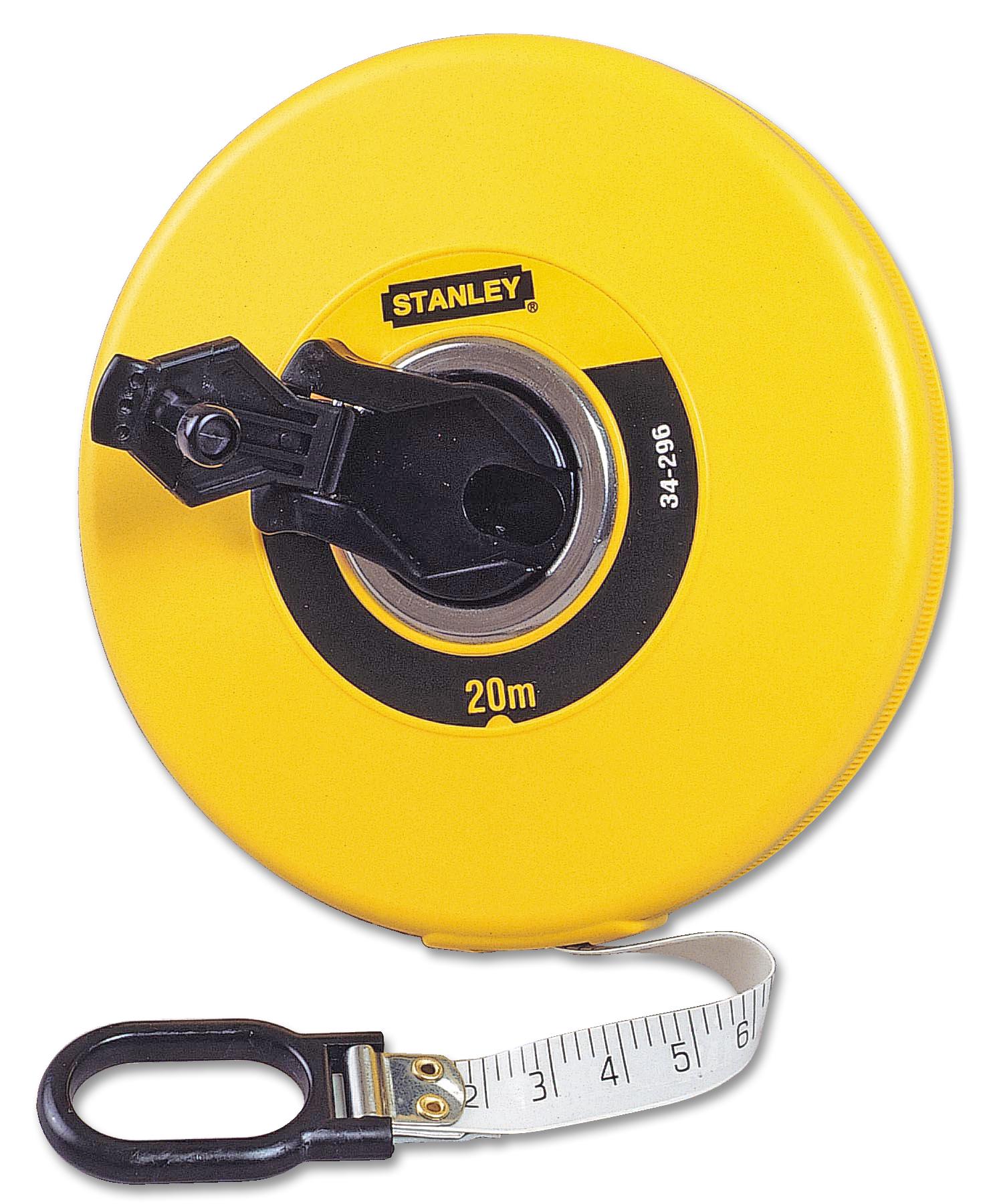 STANLEY 34-296 CLOSED CASE FIBERGLASS TAPE 20m