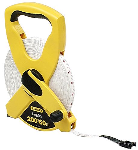 STANLEY STHT34794-8 OPEN REEL FIBERGLASS LONG TAPE 60m/200'